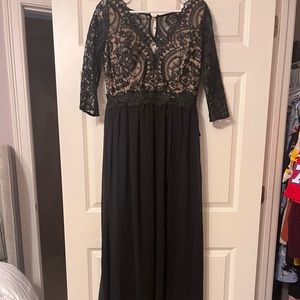 Full length formal Black dress